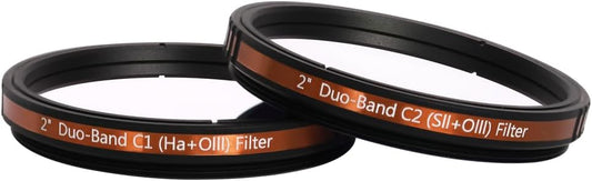 Askar Colour Magic C 2" Duo-Band Filter Package, 48mm, Enhancing, Optical Glass, Astrophotography, Astronomy Filters, Increase Contrast and Reduce Light Pollution