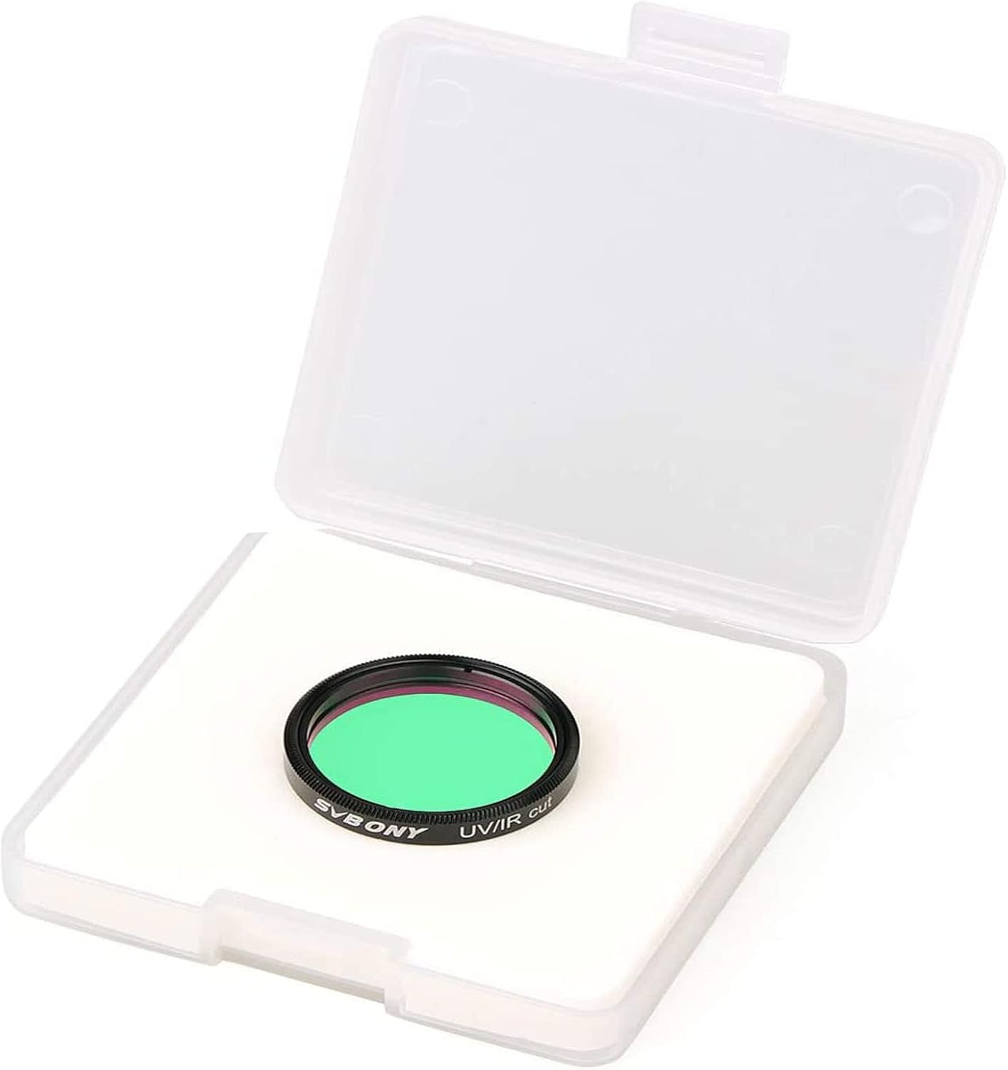 Svbony UV/IR Cut Filter Telescope Filters, 1.25" Telescope Accessories | for Planetary and Moon Observation,Astrophotography with DSLR Cameras, CCD/CMOS Camera Imaging, Blocks UV and IR Wavelengths