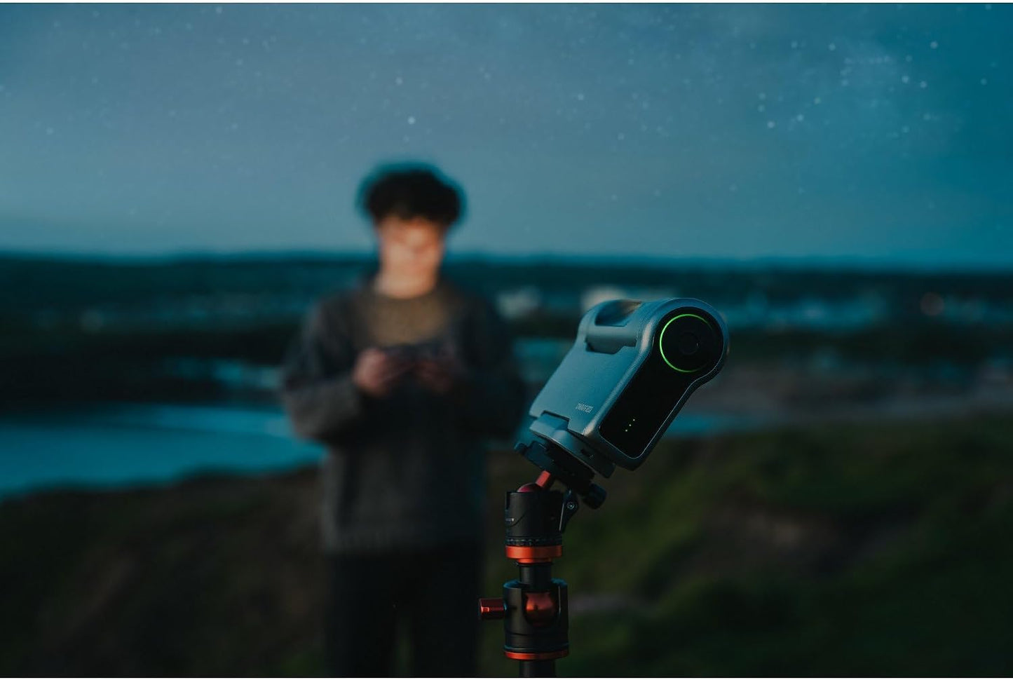 Dwarf 3 Smart Telescope - Book-sized Portable Astrophotography Camera, Capture Astronomy/Wildlife/Panorama, AZ/EQ Mode, Built-in Processing, 4K Auto-Tracking, Ultra-Light 3lb, Ideal for All Ages