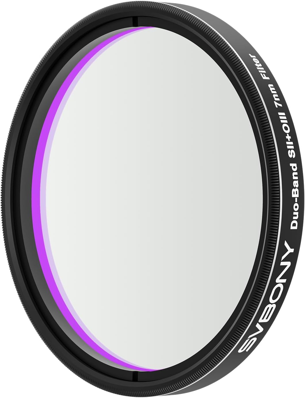 Svbony SV220 Telescope Filter, SII & OIII, 7nm Dual-Band 1.25" Nebula Filter, 88% Peak Transmission with OD5 Cut-Off Depth Telescope Accessory, Reduce Light Pollution, for Imaging emission Nebulae
