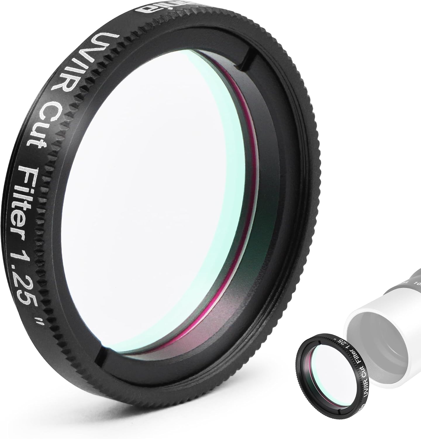 Astromania 1.25" IR/UV Blocking Filter - Keeps Your Planetary Images Sharp