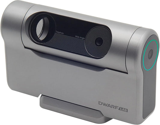 Dwarf 3 Smart Telescope - Book-sized Portable Astrophotography Camera, Capture Astronomy/Wildlife/Panorama, AZ/EQ Mode, Built-in Processing, 4K Auto-Tracking, Ultra-Light 3lb, Ideal for All Ages