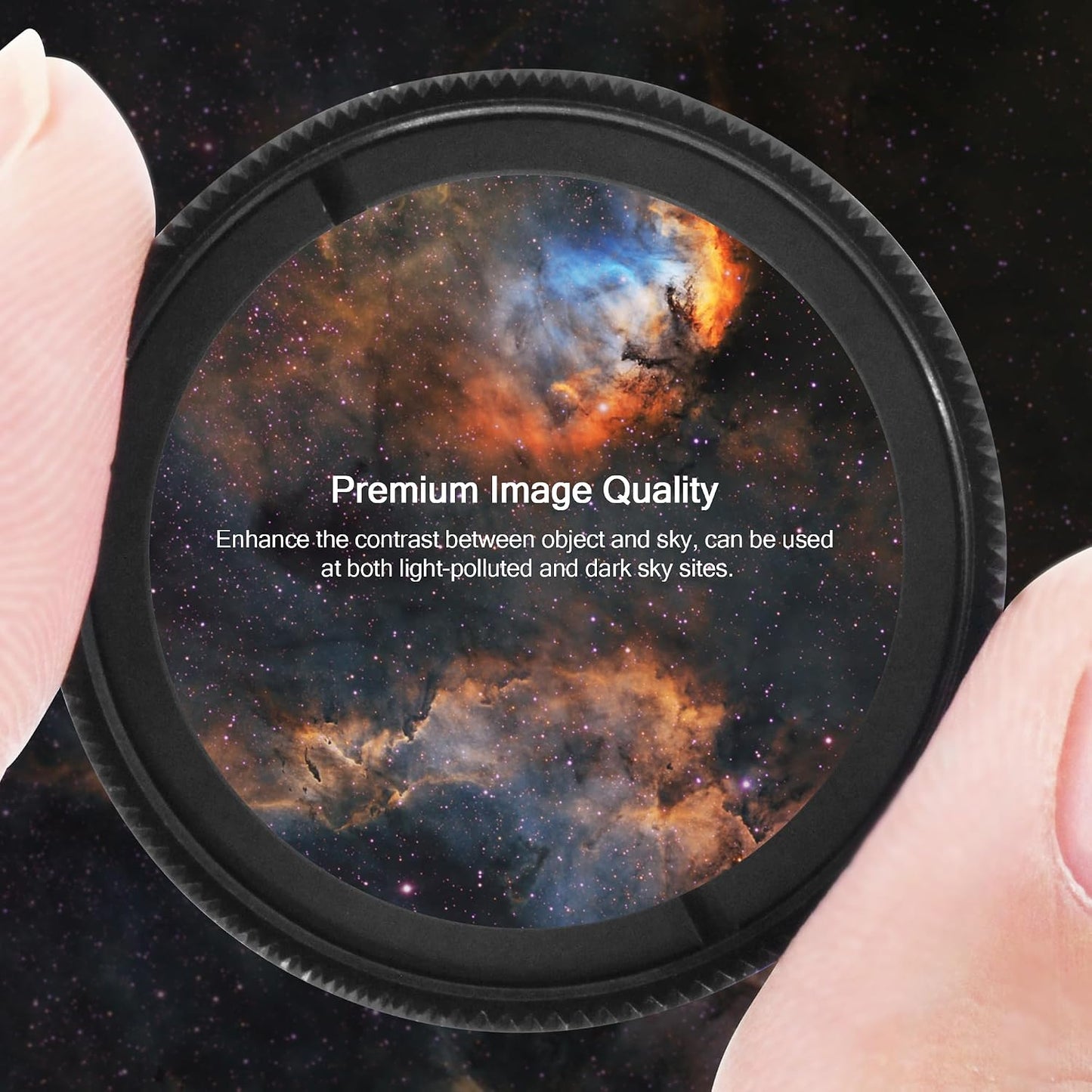 Astromania 2" UHC (Ultra High Contrast) Filter - Superb Views of The Orion, Lagoon, Swan and Other Extended Nebulae