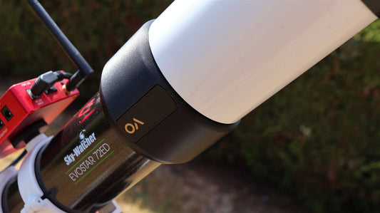 OA Skywatcher 72ED Dew shield extender and 77mm objective lens filter holder