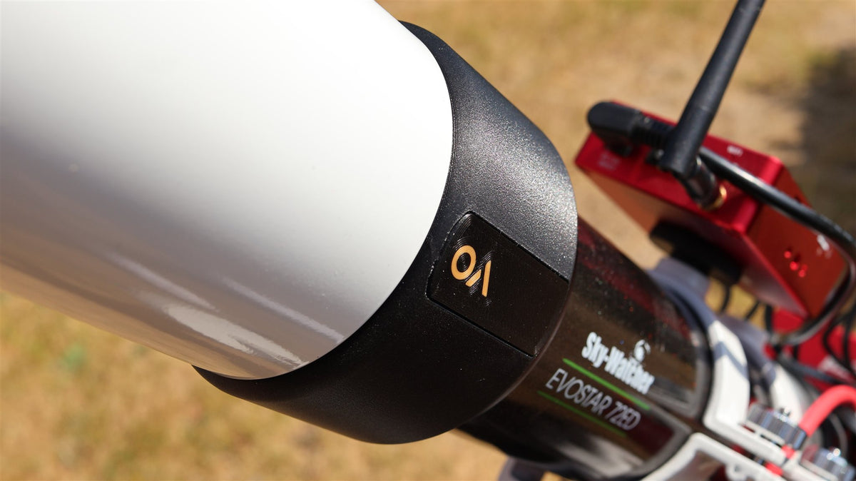 OA Skywatcher 72ED Dew shield extender and 77mm objective lens filter holder