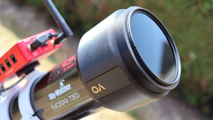 OA Skywatcher 72ED Dew shield extender and 77mm objective lens filter holder